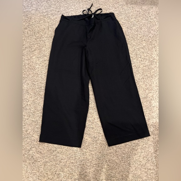 Talbots Tie Waist Wide Leg Crop Size 2X NWT - Picture 3 of 10